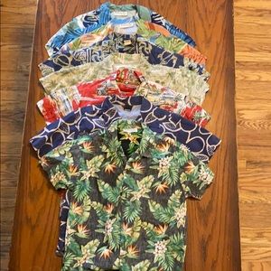 Boy’s Hawaiian Shirts-7 pack